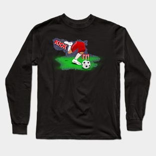 Soccer love Long Sleeve T-Shirt